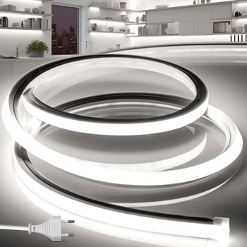 LED pásik Brimeti biely, 3m
