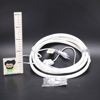 LED pásik Brimeti biely, 3m