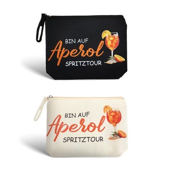 GADITIEK Sada 2 sáčkov na Aperol, Kozmetická taštička Aperol Spritz ako darček k narodeninám,