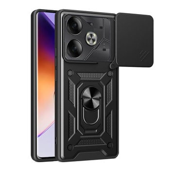 Puzdro pre Tecno Pova 6 5G, ochranný kryt s 360 ° krúžkom a krytkou objektívu, nárazuvzdorné
