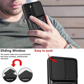 Pouzdro pro Tecno Pova 6 5G, ochranný kryt s 360° kroužkem a krytkou objektivu, nárazuvzdorné