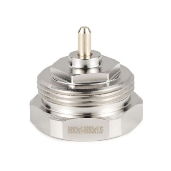 Adaptér VANCOCO pre radiátor M30×1,0 s jemným závitom na M30×1,5, kovový adaptér pre termostatické