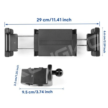 Držák na tablet KUNGKIC pro BMW X3 X5 X6 I20 G05 G06 G45 G60 G61 G70 Držák na iPad a mobilní