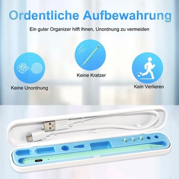 Ceruzka pre Apple iPad 2018-2025 s rýchlym nabíjaním, odolná proti dotyku dlaní, kompatibilná s