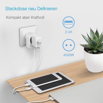 TESSAN 4v1 USB-C predlžovací kábel