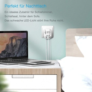 TESSAN 4v1 USB-C prodlužovací kabel