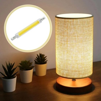 2 kusy R7S LED 118 mm stmievateľné, R7S LED žiarovka, stmievateľná, 20 W, ekvivalent halogénové