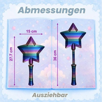 Puzdro na kreditnú kartu Magic Wand s 3D potlačou, pre bezkontaktné platby, pre kartu EC/NFC,