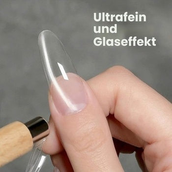 MIZHSE UV gél na nechty Cat Eye Water Light Silver White Magnetic 10ml Číry