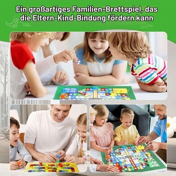 Cestovná hra Ludo pre deti a stolová hra s rebríkom