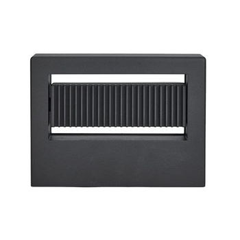 Amazon Basics - LED nástenné svietidlo, na vonkajšie použitie, nástenné, 18,5 x 3,7 x 14 cm (antracit)