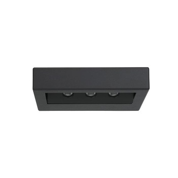 Amazon Basics - LED nástenné svietidlo, na vonkajšie použitie, nástenné, 18,5 x 3,7 x 14 cm (antracit)