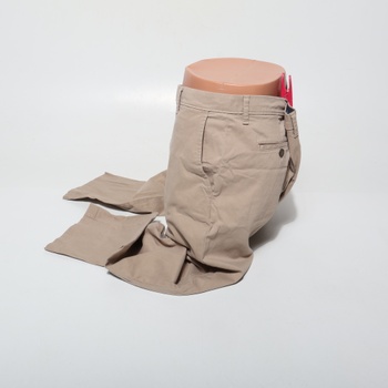 Pánske hnedé nohavice Amazon essentials
