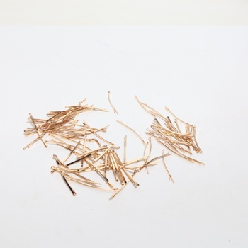 Beaupretty Balíček 100 dlouhých plochých vlásečnic Kovová spona do vlasů Bobby Pin Boční spona do