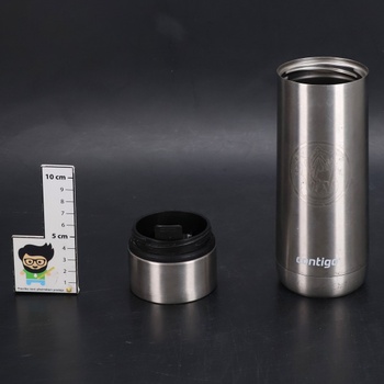 Termohrnček Contigo Luxe strieborný