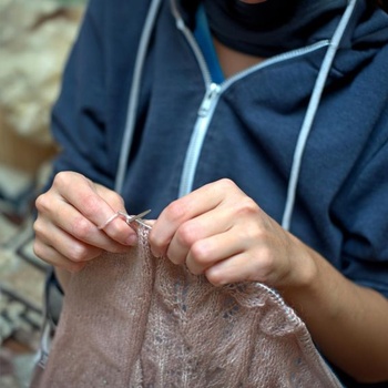 Sada 9 kruhových pletacích ihlíc LNSYSNS, veľké pletacie ihlice 40 cm, 9 veľkostí