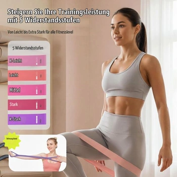 Sada MaxU Pilates pre ženy: kruh s počítadlom, kruh s priemerom 35 cm, lopta, gumy a ponožky. Perfektný