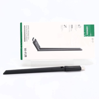 UGREEN WLAN Stick AX900 Primárny WLAN adaptér pre PC s anténou, dvojpásmový 2,4G/5GHz, internetový