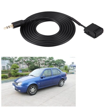 AUX kabel/adaptér pomocného kabelu autorádia Aramox pro Mondeo 6000CD s klíči na demontáž CD