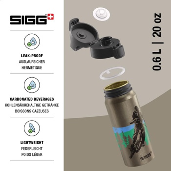 Fľaša na pitie Sigg 6225.40, 600 ml