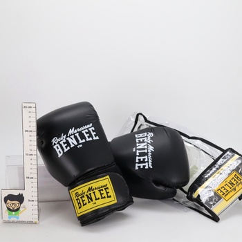 Benlee Rocky Marciano Rodney PVC boxerské rukavice Unisex pro dospělé, černo/červené, 12
