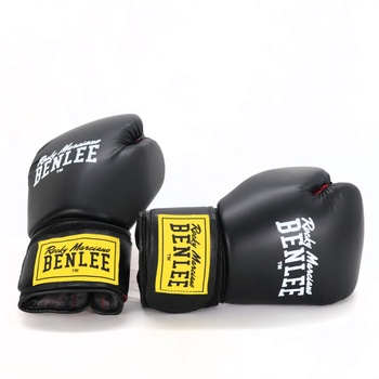 Benlee Rocky Marciano Rodney PVC boxerské rukavice Unisex pre dospelých, čierno / červené, 12