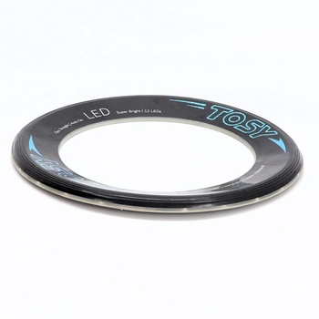TOSY Flying Ring - 12 LED Jasné automatické rozsvietenie Bezpečné Vodotesné Ľahké Frisbee Narodeniny