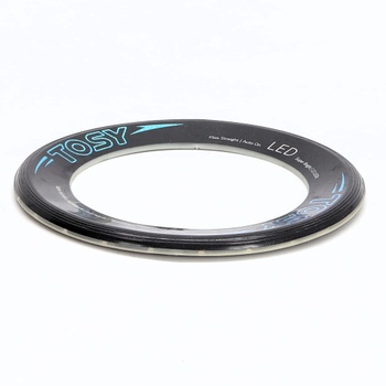 TOSY Flying Ring - 12 LED Jasné automatické rozsvietenie Bezpečné Vodotesné Ľahké Frisbee Narodeniny