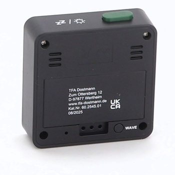 Digitálny rádiový budík TFA 60.2545.01 čierny