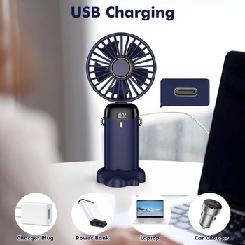 Ruční ventilátor Rafada N15 mini USB modrá