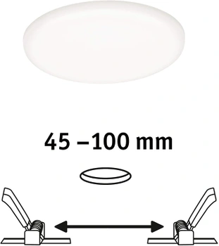 Stropné svietidlo Paulmann Veluna VariFit IP44 10
