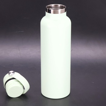Vákuovo izolovaná fľaša na vodu Hydro Flask z nerezovej ocele s nepriepustným vekom Flex a práškovým