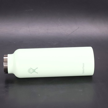 Vakuově izolovaná láhev na vodu Hydro Flask z nerezové oceli s nepropustným víkem Flex a práškovým
