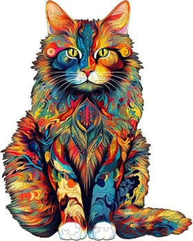 Jigfoxy dřevěné puzzle pro dospělé, dřevěné puzzle s…