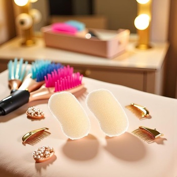 Okouzlující objemové vložky Bump It Up – Do Beehive Hair Styling Tool – vlasové polštářky a