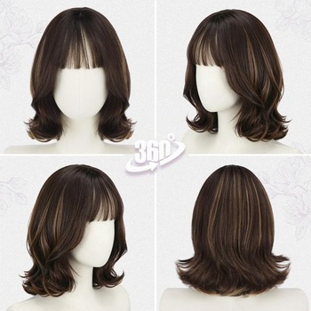 Dámska parochňa BARSDAR 33cm Balayage Blond