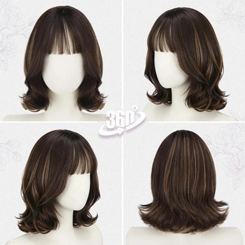 Dámská paruka BARSDAR 33cm Balayage Blond