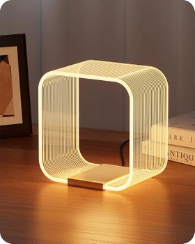 Stolová lampa Edishine z akrylu