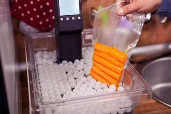Sous Vide vařecí kuličky, bez BPA, 20 mm, 250 kuliček se síťovaným sušicím sáčkem pro vařiče Anova
