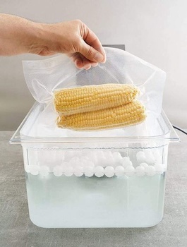 Sous Vide vařecí kuličky, bez BPA, 20 mm, 250 kuliček se síťovaným sušicím sáčkem pro vařiče Anova