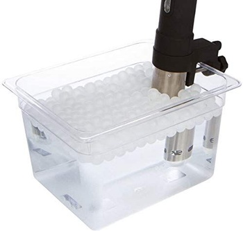 Sous Vide vařecí kuličky, bez BPA, 20 mm, 250 kuliček se síťovaným sušicím sáčkem pro vařiče Anova