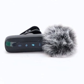Bezdrôtový klopový mikrofón WARM BOX pre iPhone, iPad a telefón Android, sada 2 mini mikrofónov s