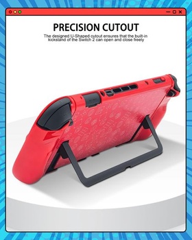 BKELHS Tenký kryt pre Nintendo Switch 2, rozdelený design s Joy-Con ovládačmi, pevný, tenký, ľahký,