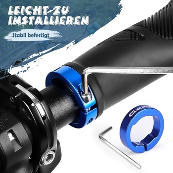 Ergonomické cyklistické gripy GXCROR, protišmykové gumové gripy s dvojitým zamykaním, univerzálne