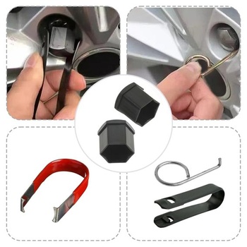 20 x krytky matic kol 21 mm, krytky na šrouby kol, na šrouby, krytky matic kol, krytky na šrouby