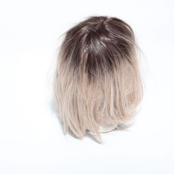 Esmee krátke rovné ombre blond prírodné bob parochne s ofinou po ramená parochňa syntetické cosplay