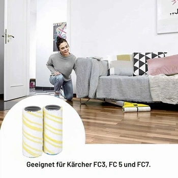 Súprava 6 náhradných valcov NIYATA pre Kärcher FC 7 FC 5 FC 3 FC3D Gold