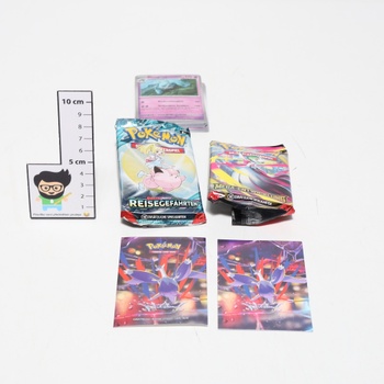 Kartová hra Pokémon Trading: Mini Tin Box Mega Heroes – Mega Latias (1 samolepka, 1 obrázková karta