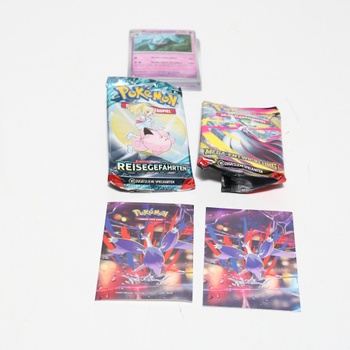 Kartová hra Pokémon Trading: Mini Tin Box Mega Heroes – Mega Latias (1 samolepka, 1 obrázková karta