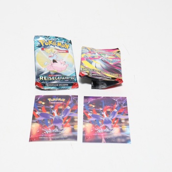 Kartová hra Pokémon Trading: Mini Tin Box Mega Heroes – Mega Latias (1 samolepka, 1 obrázková karta